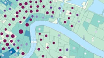 ArcGIS StoryMaps를 사용해 주민과 평등 이니셔티브에 대한 정보를 공유하여 생성된 스토리